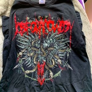 JOB FOR A COWBOY death metal tee shirt